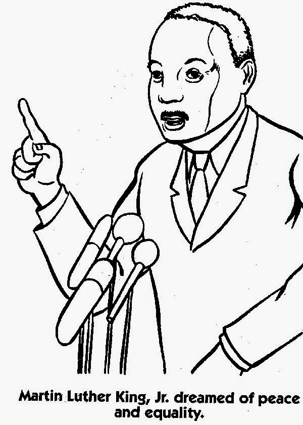Print Martin Luther King, Jr. Coloring Pages For Kids. New 600x841 Print Martin Luther King, Jr. Coloring Pages For Kids. New