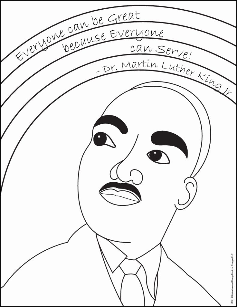 791x1024 Unique Dr Martin Luther King Jr Coloring Pages