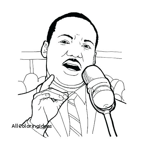 488x480 Dr Martin Luther King Coloring Pages