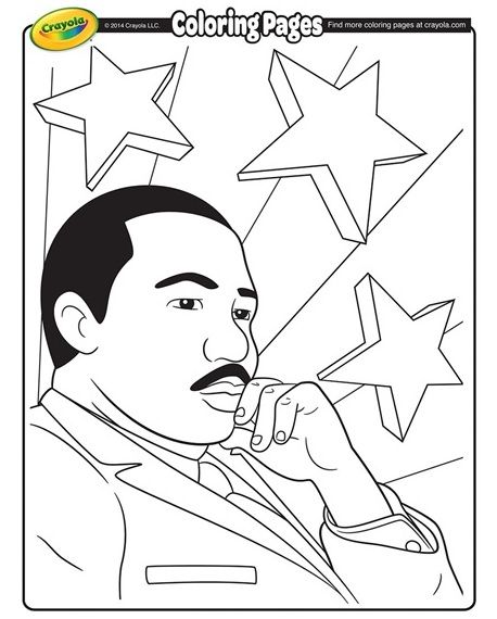 458x570 Free Printable Martin Luther King Jr. Coloring Page Martin
