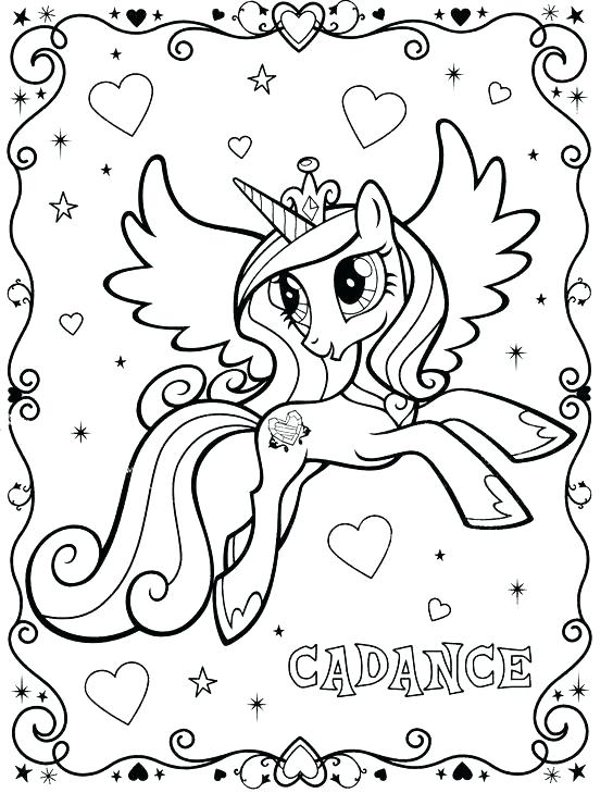My Little Pony Color With My Little Pony Coloring Pages Online 564x729 My Little Pony Color With My Little Pony Coloring Pages Online