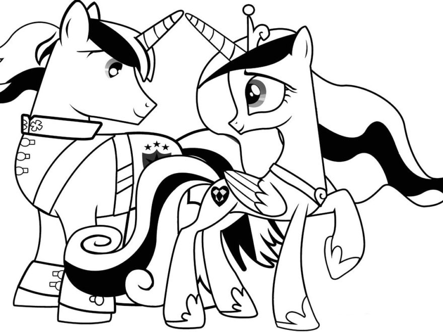 My Little Pony Coloring Pages Page 5 880x660 My Little Pony Coloring Pages Page 5