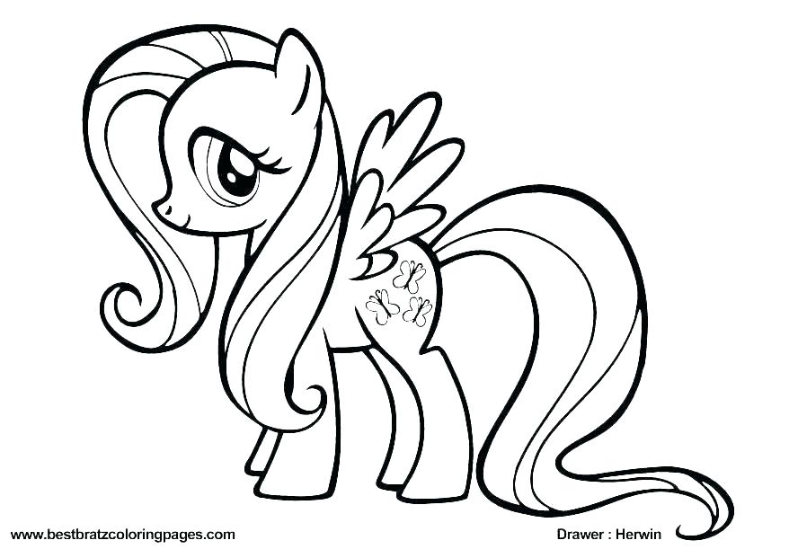 878x621 My Little Pony Baby Coloring Pages Baby Rainbow Dash Coloring
