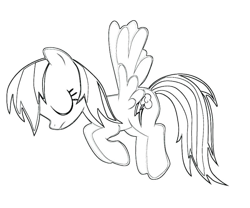 800x667 Color Rainbow Dash Rainbow Dash Coloring Page Rainbow Dash