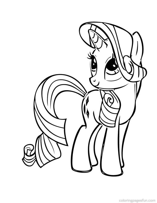 My Little Pony Coloring Pages Rarity Up Over The Rainbow 618x800 My Little Pony Coloring Pages Rarity Up Over The Rainbow