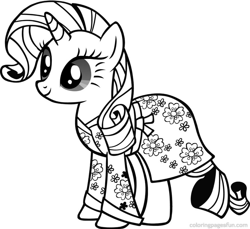 Rarity My Little Pony Coloring 873x800 Rarity My Little Pony Coloring