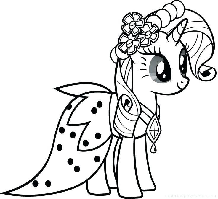 Mlp Coloring Pages Rarity Professional 736x674 Mlp Coloring Pages Rarity Professional
