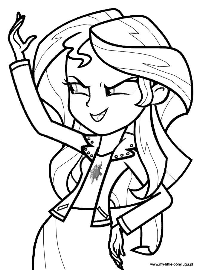 My Little Pony Equestria Girl Coloring Pages To Print And Color 669x900 My Little Pony Equestria Girl Coloring Pages To Print And Color