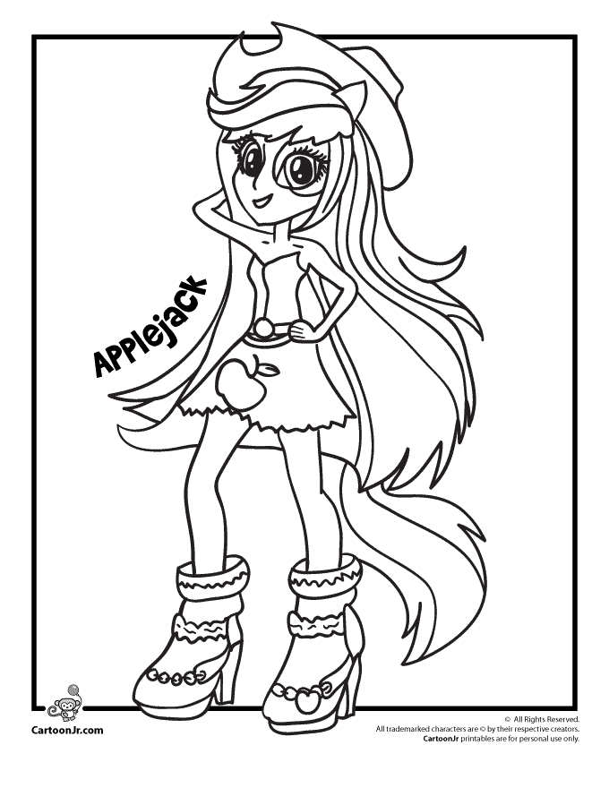 My Little Pony Equestria Girls Coloring Pages Cool Equestria Girl 680x880 My Little Pony Equestria Girls Coloring Pages Cool Equestria Girl