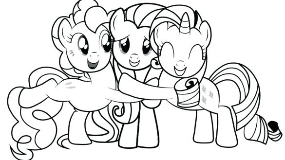 585x329 My Little Pony Friendship Is Magic Coloring Pages Twilight Sparkle