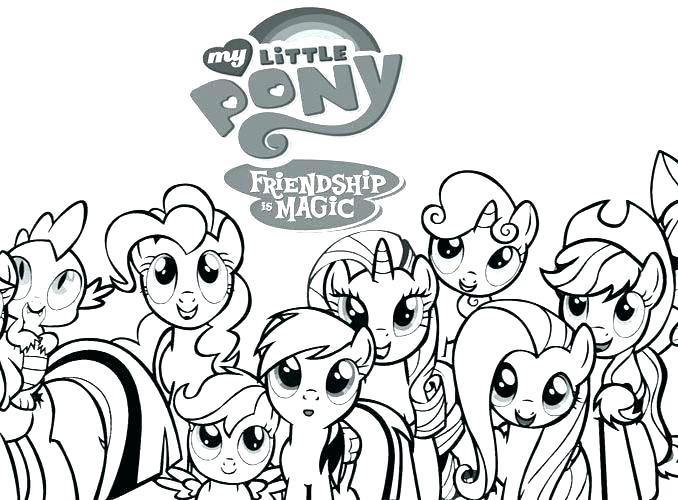 678x500 Pony Color Pages Coloring Pages Of My Little Pony Old My Little