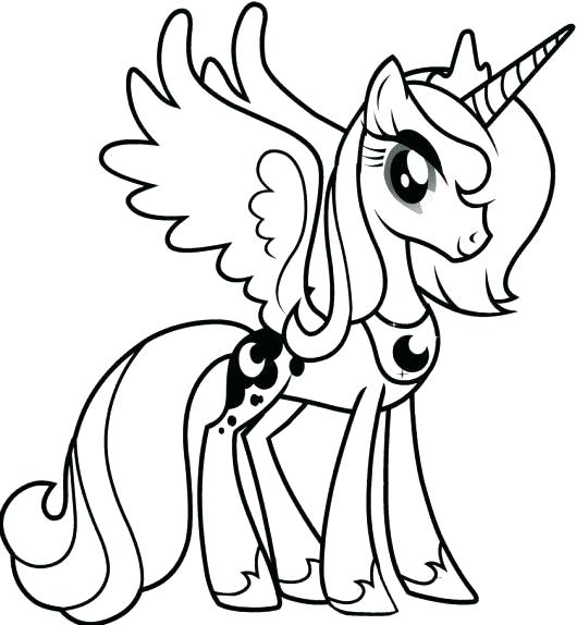 530x574 My Little Pony Coloring Books