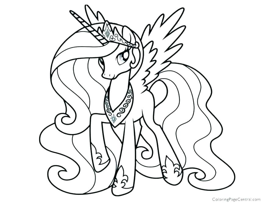 My Little Pony Printable Coloring Pages My Little Pony Princess 863x667 My Little Pony Printable Coloring Pages My Little Pony Princess