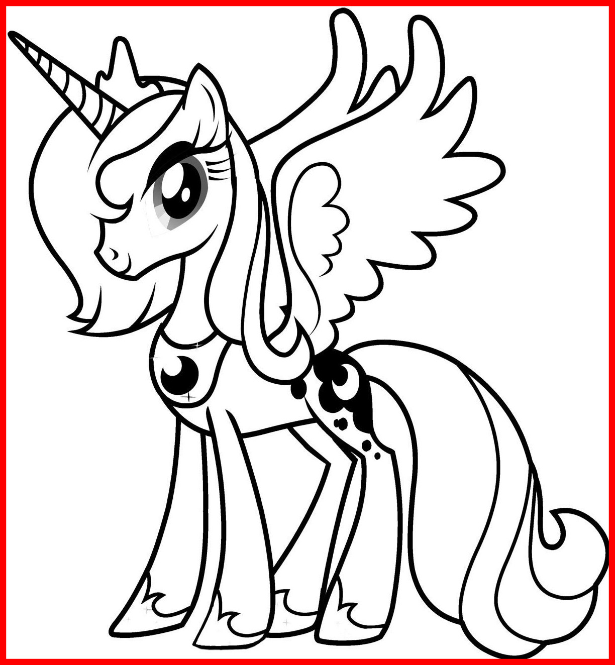 My Little Pony Coloring Pages Free Printable 1224x1324 My Little Pony Coloring Pages Free Printable
