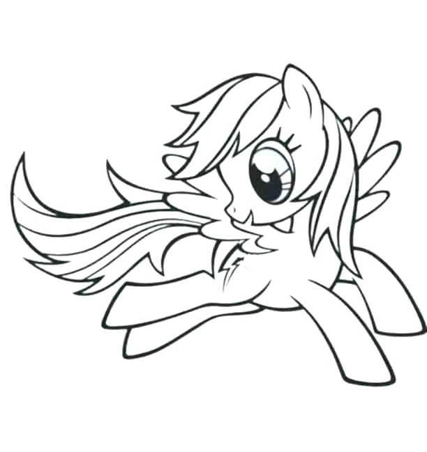 Rainbow Dash Coloring Pages My Little Pony Coloring Pages Rainbow 612x649 Rainbow Dash Coloring Pages My Little Pony Coloring Pages Rainbow