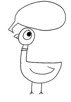 Mo Willems Coloring Pages On The Pigeon 236x339 Mo Willems Coloring Pages On The Pigeon