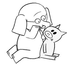Elephant And Piggie Coloring Page Kid Stuff Mo 236x229 Elephant And Piggie Coloring Page Kid Stuff Mo