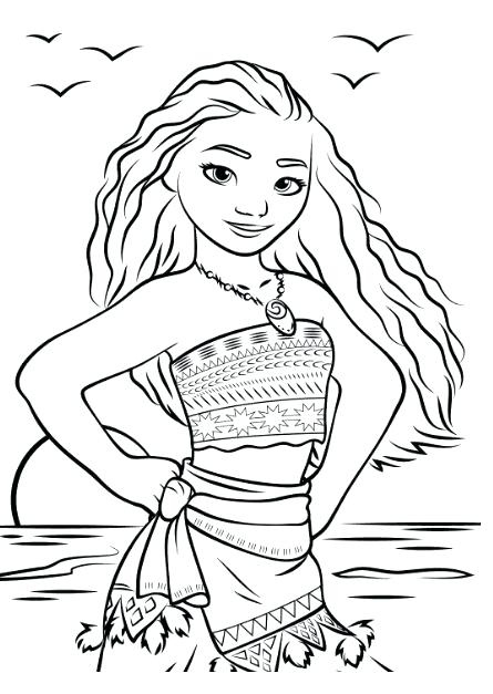 Moana Coloring Pages Online Te Fiti 445x627 Moana Coloring Pages Online Te Fiti