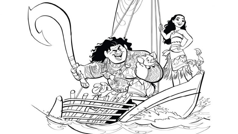 You'Ll Love These Printable Moana Coloring Pages 780x440 You'Ll Love These Printable Moana Coloring Pages