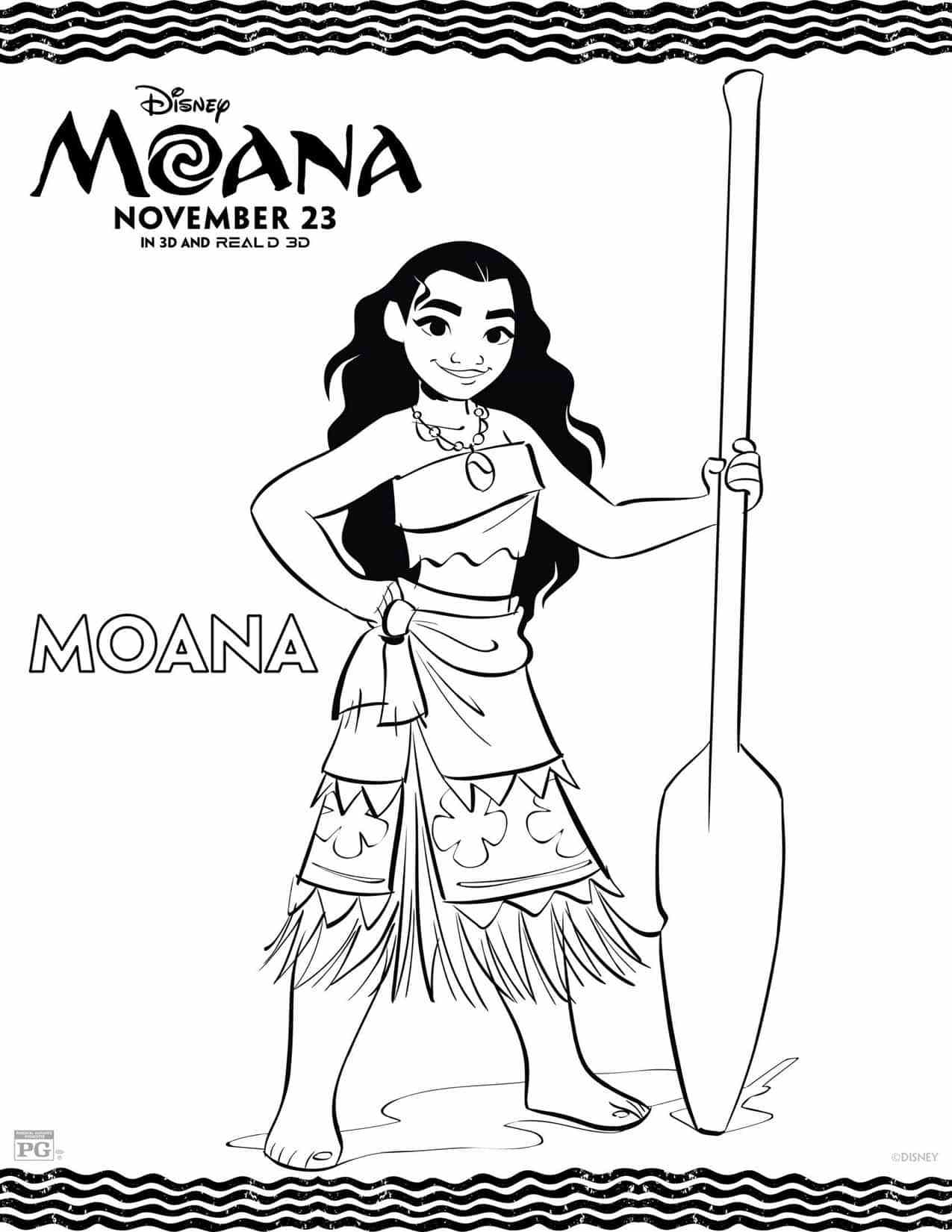 Free Printable Moana Coloring Sheets 1275x1650 Free Printable Moana Coloring Sheets