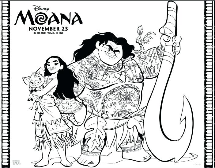 702x547 Disney Moana Coloring Pages Also Free Coloring Pages 653