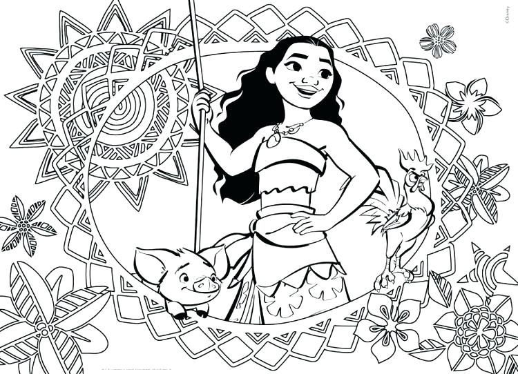 750x542 Moana Coloring Pages For Adults Free Coloring Pages With Coloring