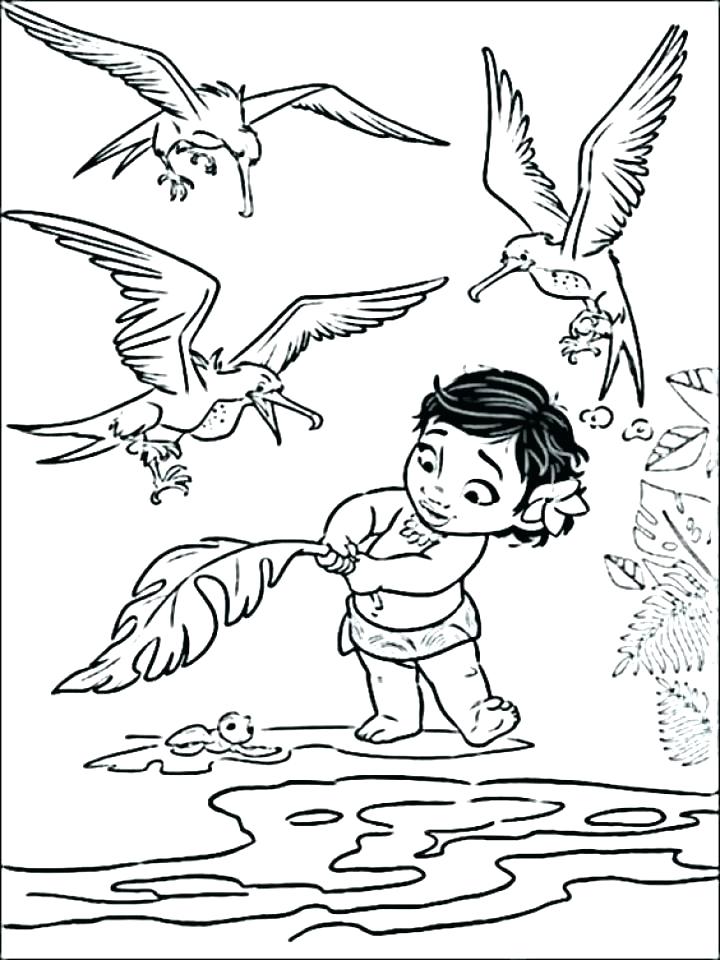 720x960 Moana Coloring Pages For Adults