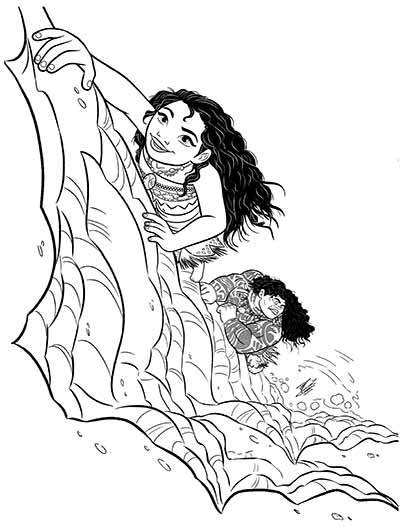59 Moana Coloring Pages (Updated May 2018) 400x529 59 Moana Coloring Pages (Updated May 2018)