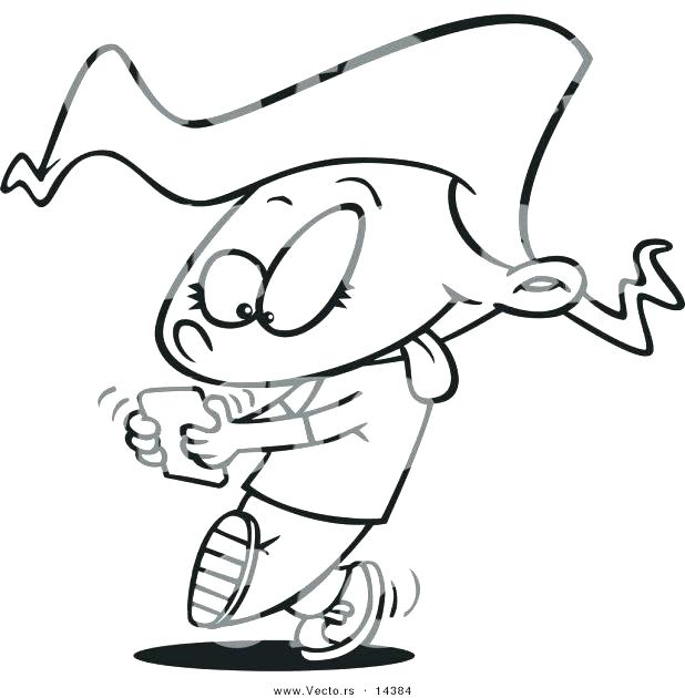 618x630 Mobile Phone Coloring Pages