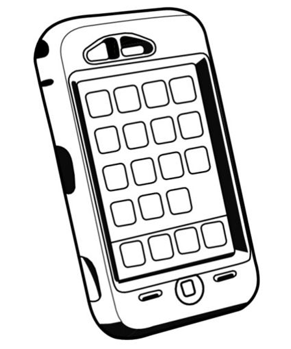 Amazing Cell Phone Printable Coloring Pages For Kids Boys 425x510 Amazing Cell Phone Printable Coloring Pages For Kids Boys