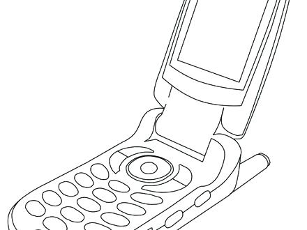 Cell Phone Coloring Page Cell Phone Detector Coloring Pages Kids 440x330 Cell Phone Coloring Page Cell Phone Detector Coloring Pages Kids