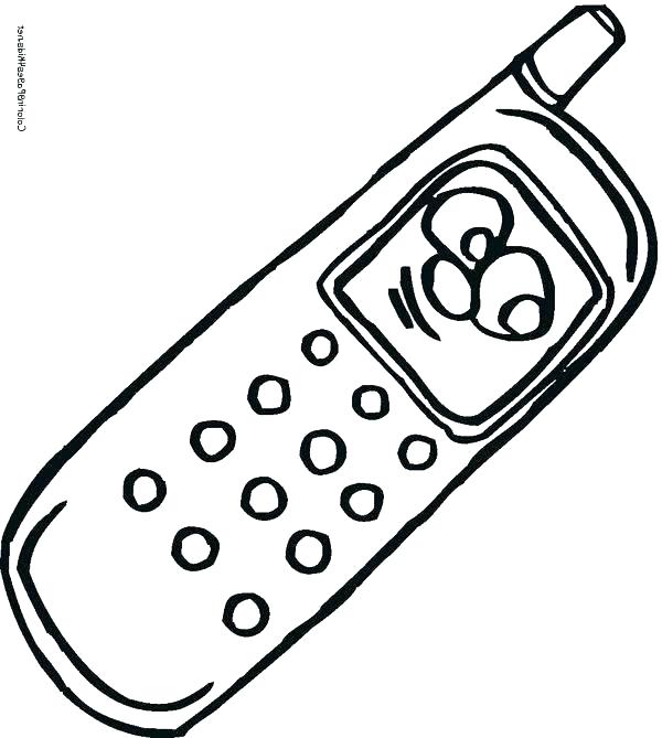 Cell Phone Coloring Page Free Coloring Pages Cell Phone Coloring 600x669 Cell Phone Coloring Page Free Coloring Pages Cell Phone Coloring