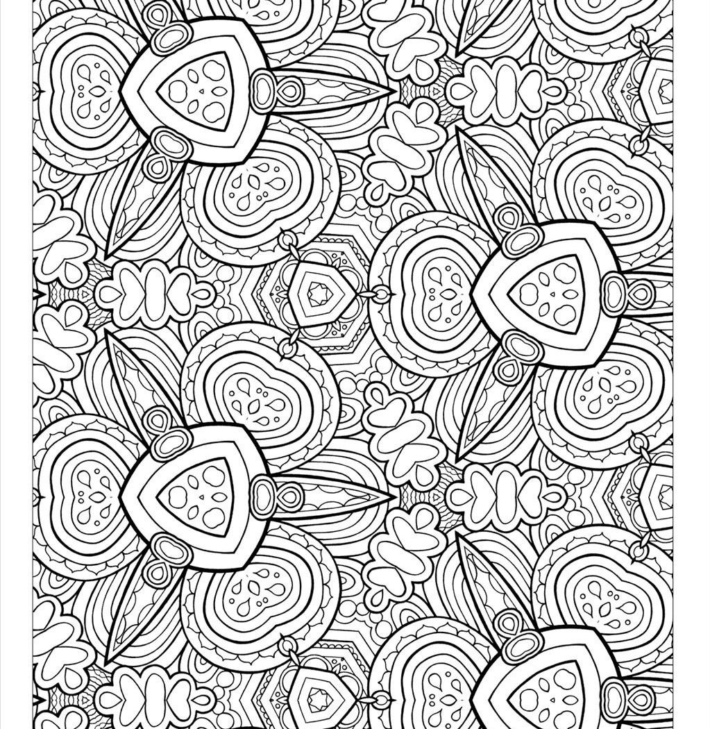 Coloring Book Mid Century Modern Art Sketchy Excellent Pages Free 1023x1050 Coloring Book Mid Century Modern Art Sketchy Excellent Pages Free