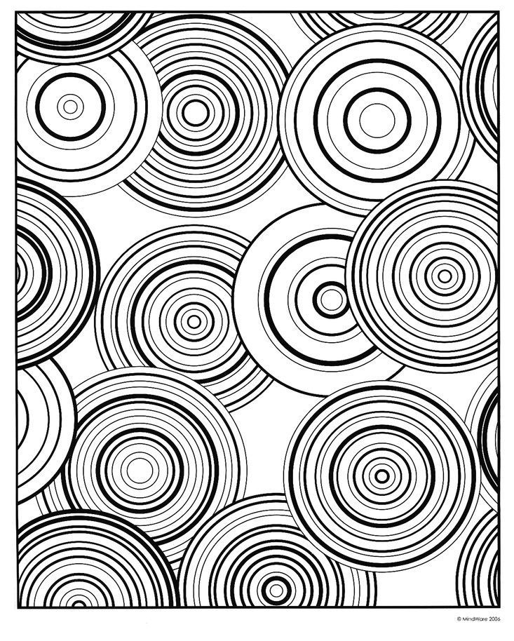 733x914 Modern Patterns Circular Coloring Book By Mindware My
