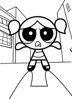 236x324 Free Printable Powerpuff Girls Coloring Pages For Kids Powerpuff