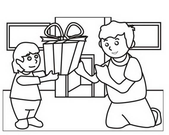 569x452 Father's Day Holiday Coloring Pages