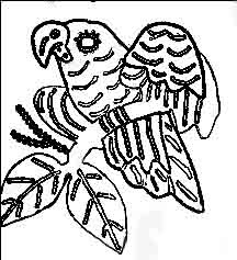 216x237 The Helpful Art Teacher Molas. Beautiful Fabric Designs By