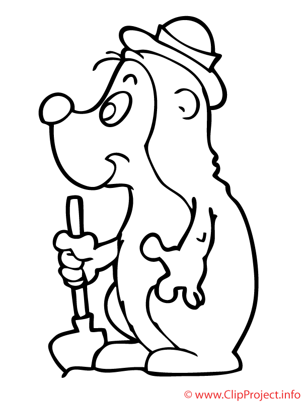 Mole Coloring Sheet Animal Free 600x800 Mole Coloring Sheet Animal Free