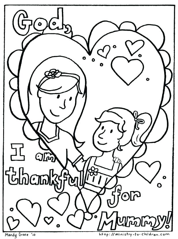Mom Birthday Coloring Pages