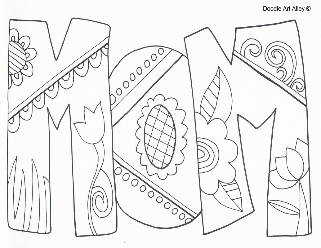 1035x800 Mothers Day Coloring Pages