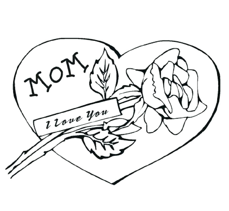 889x822 Ctr Shield Coloring Page I Love You Mom Coloring Pages Coloring
