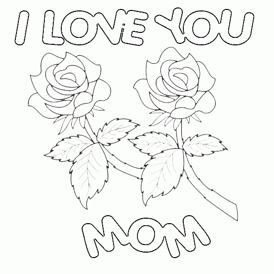 Mom Coloring Pages To Print at GetColorings.com | Free printable ...