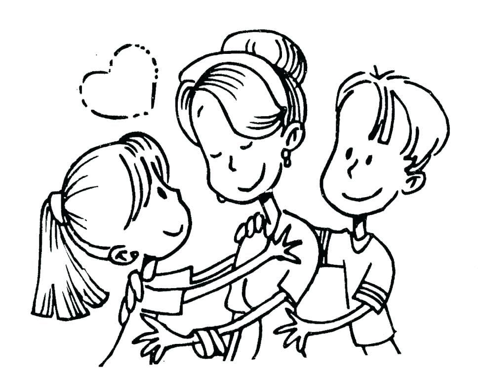 970x771 Mother Coloring Pages Print Jgheraghty.site