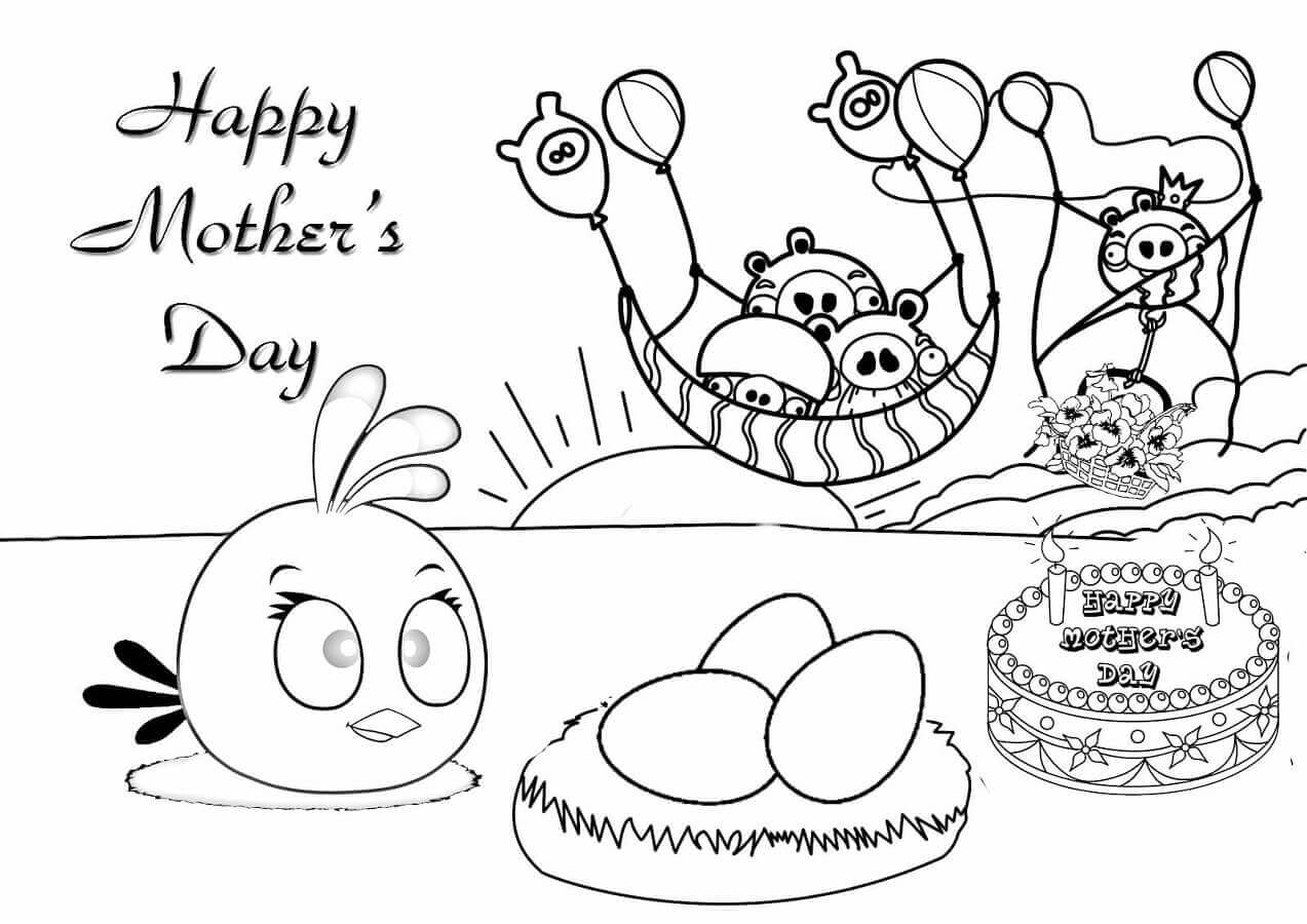 1273x900 30 Free Printable Mother's Day Coloring Pages