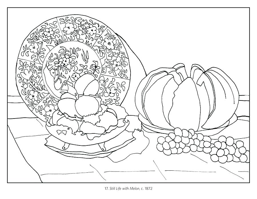 900x695 Claude Monet Coloring Pages Picture Claude Monet Coloring Sheets