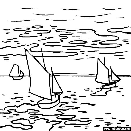 560x560 7 Best Monet Coloring Pages Images On Coloring Pages