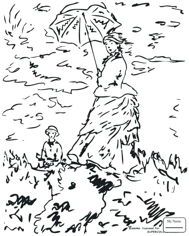 618x769 View Original Colouring Pages Free Coloring Sheets La Promenade By