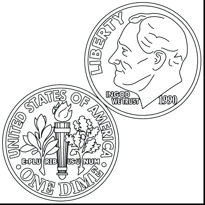 Canadian Coin Coloring Pages Money Coloring Page Money Coloring 863x863 Canadian Coin Coloring Pages Money Coloring Page Money Coloring