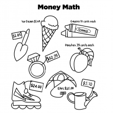 Money Coloring Pages 230x230 Money Coloring Pages