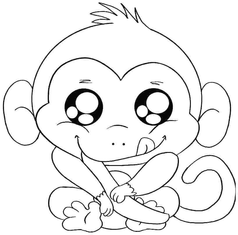 Free Printable Monkey Coloring Pages For Kids Coloring Free 818x810 Free Printable Monkey Coloring Pages For Kids Coloring Free